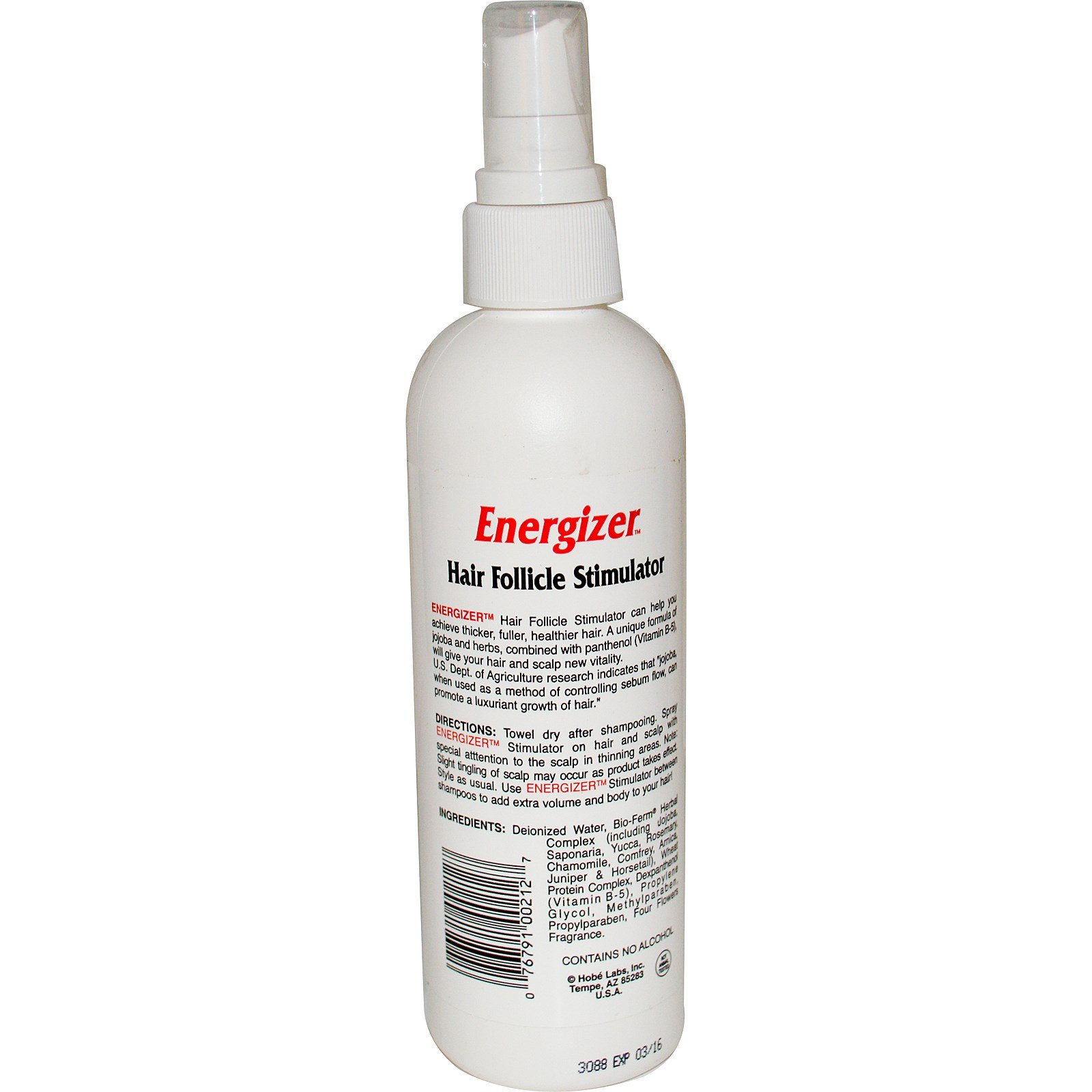 Comprar Hobe Labs, Energizer, Estimulador de Folículos Capilares, 237 ml (8 oz) - Imagem 2