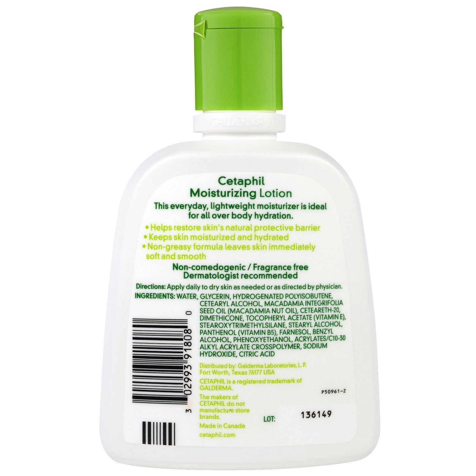 Comprar Cetaphil, Loção Hidratante, 237 ml (8 fl oz) - Imagem 2