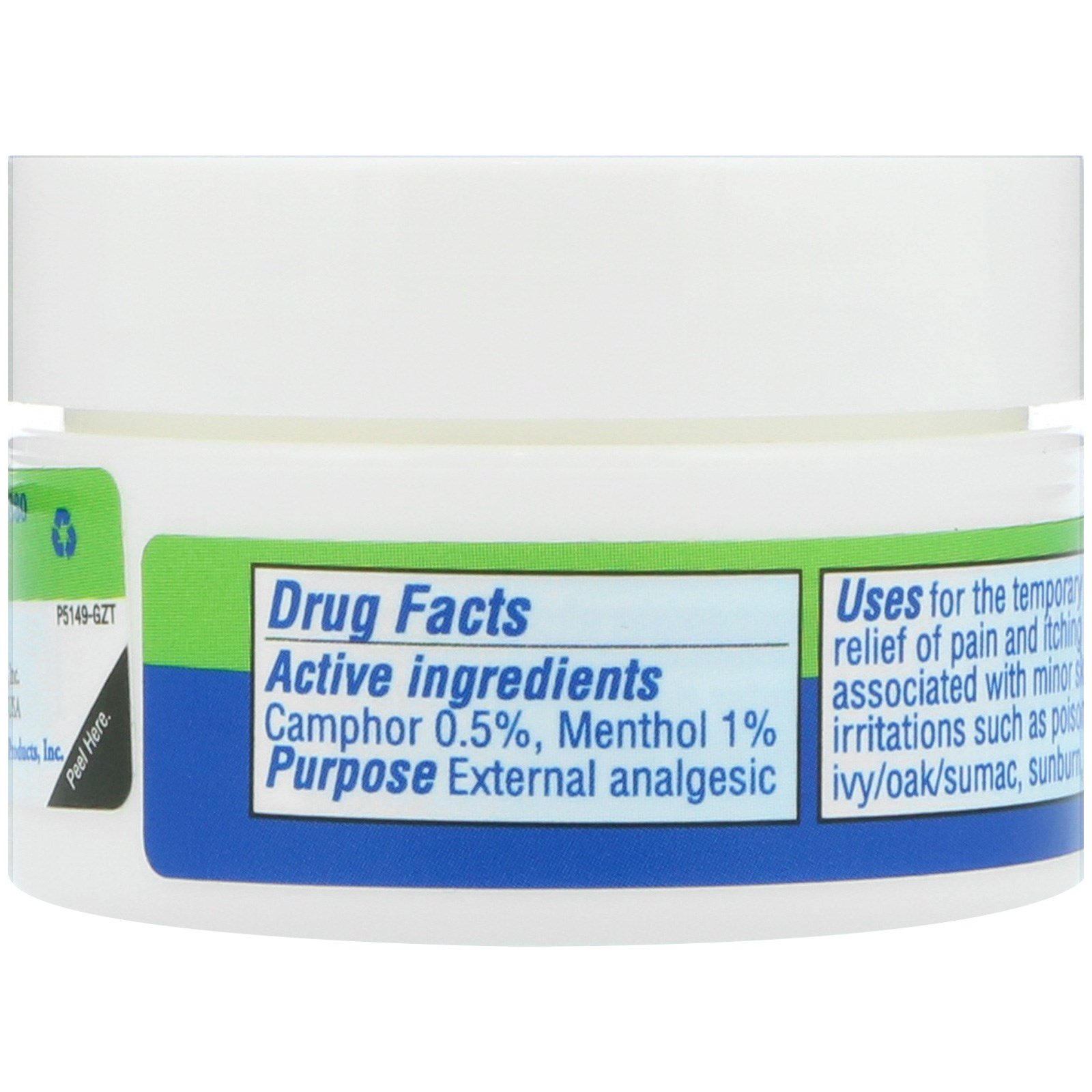 Comprar Earth's Care, Creme Contra a Coceira, com Manteiga de Carité e Óleo de Amêndoas, 0,21 oz (6 g) - Imagem 2