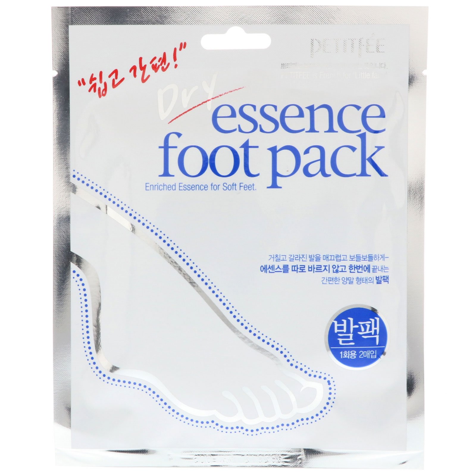 Comprar Petitfee, Dry Essence Foot Pack, 1 Pair