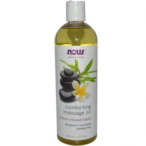 Comprar Now Foods, Soluções, Óleo de Massagem Reconfortante, 473 ml (16 fl oz)