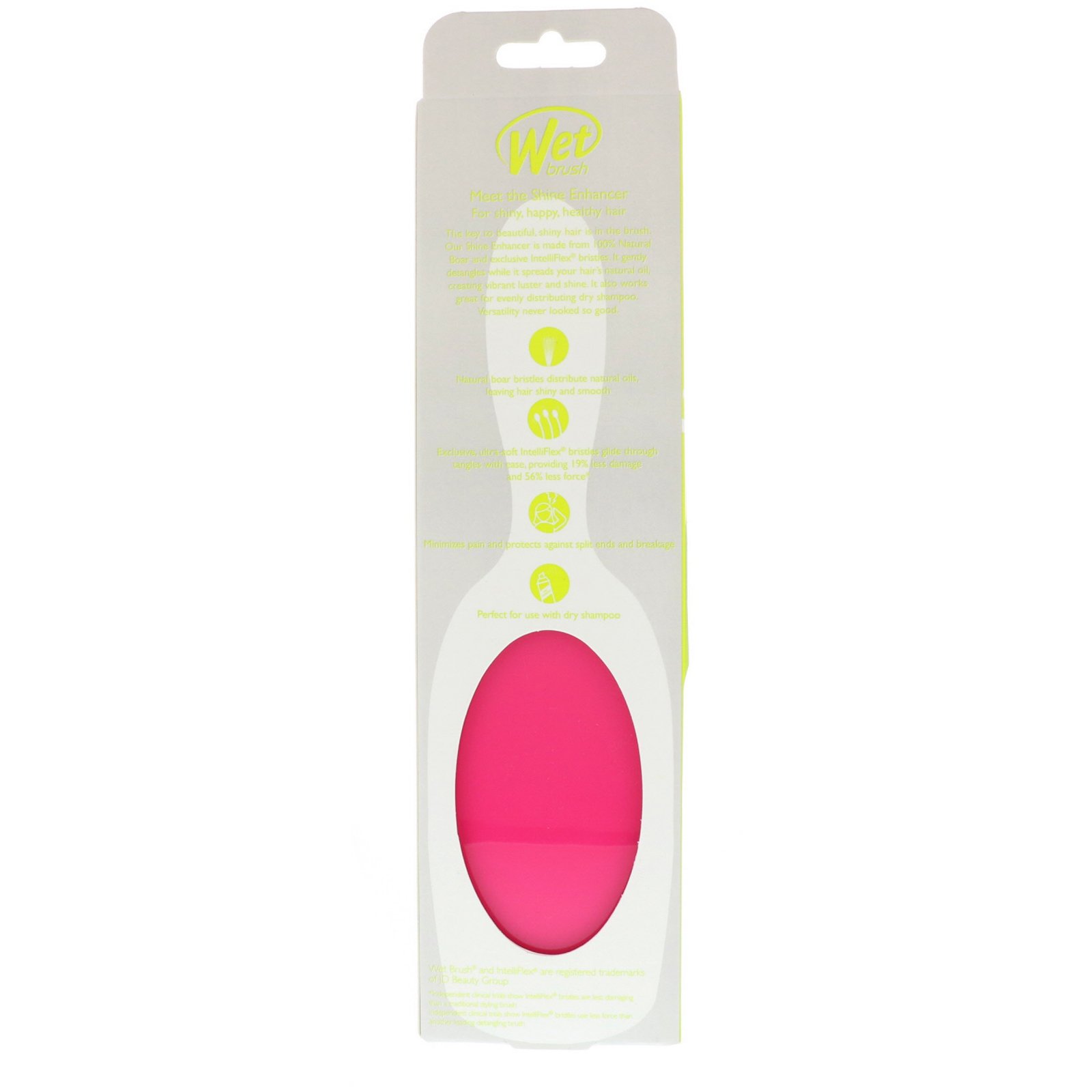 Comprar Wet Brush, Shine Enhancer Brush, Pink, 1 Brush - Imagem 3