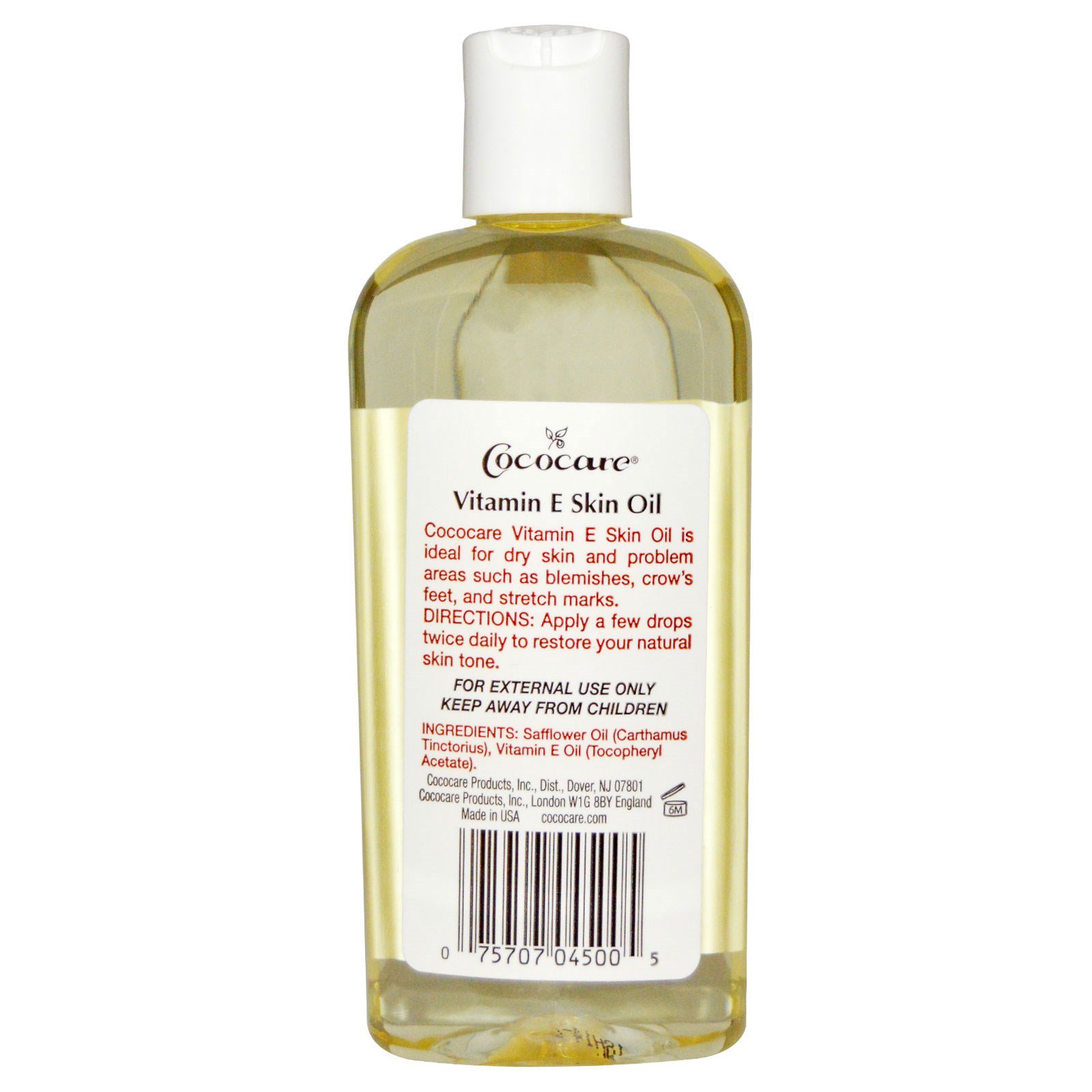 Comprar Cococare, Óleo para a Pele com Vitamina E, frasco de 4 oz (120 ml) - Imagem 2