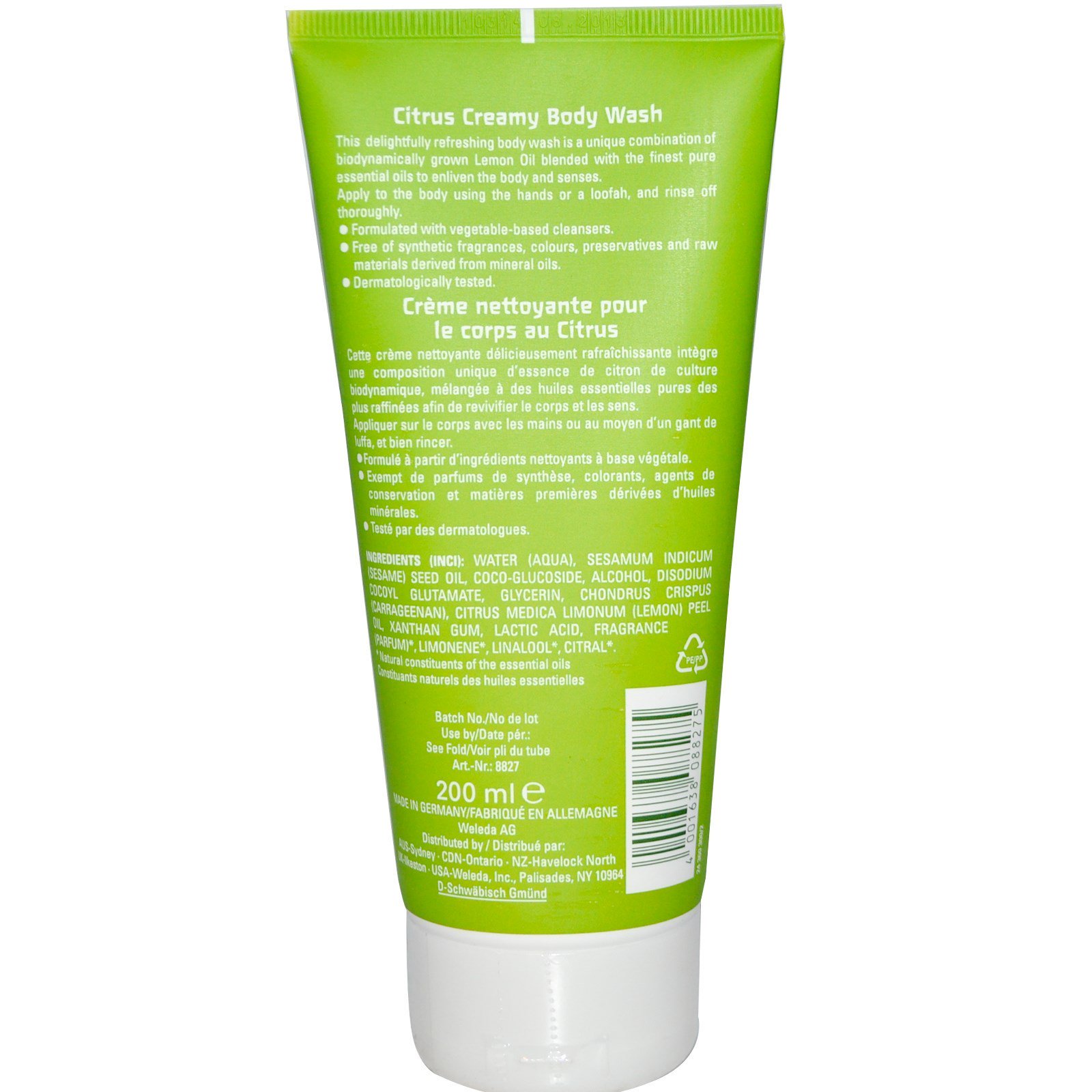 Comprar Weleda, Sabonete Líquido Cremoso Citrus, 203,6 g (7.2 oz) - Imagem 2