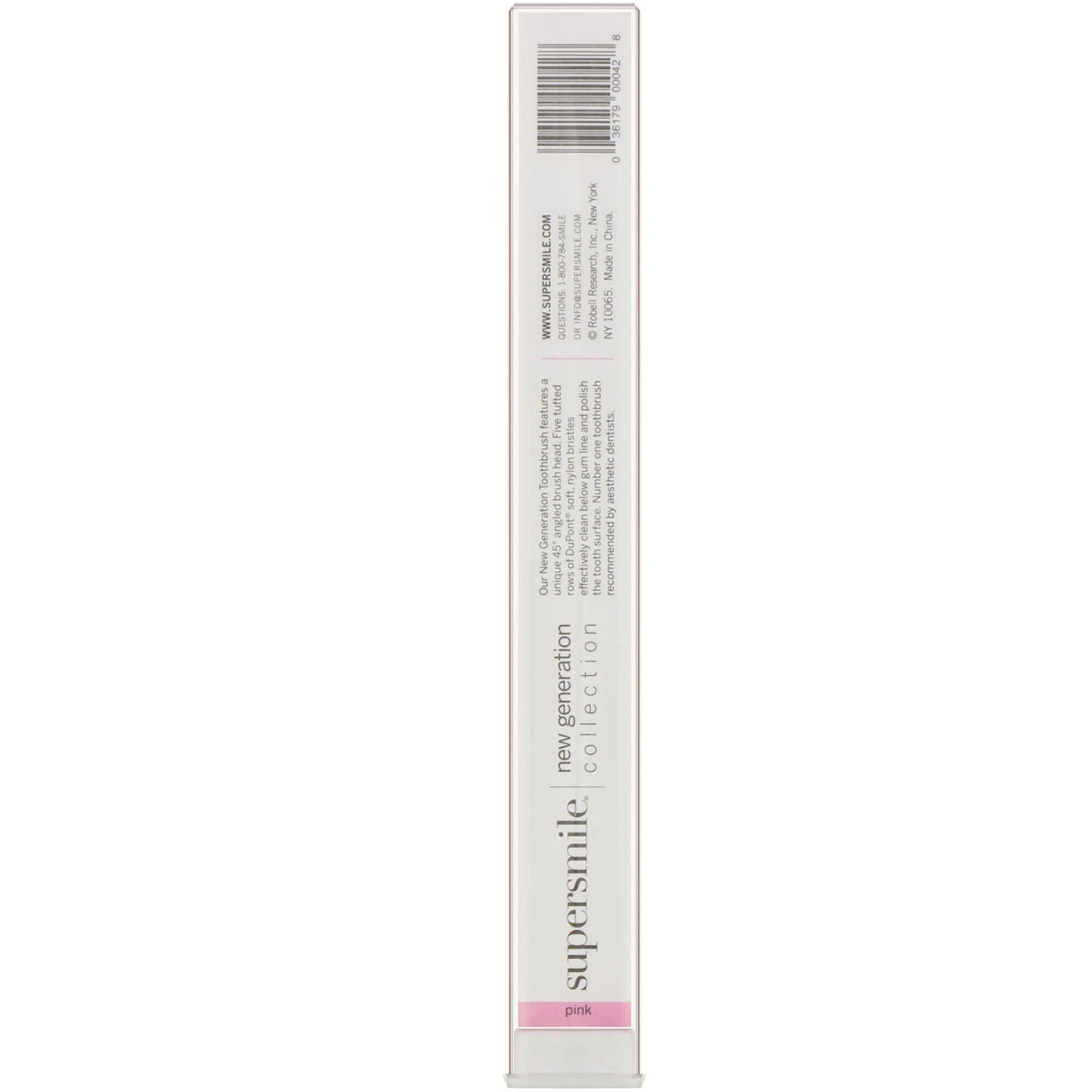 Comprar Supersmile, Escova de dentes New Generation Collection, Rosa, 1 escova de dentes - Imagem 3