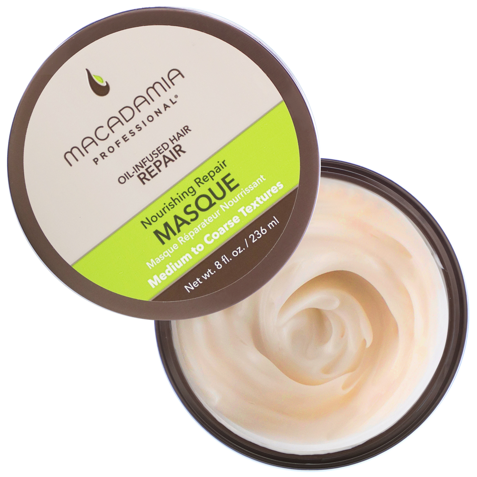 Comprar Macadamia Professional, Nourishing Repair Masque, Medium to Coarse Textures, 8 fl oz (236 ml) - Imagem 2