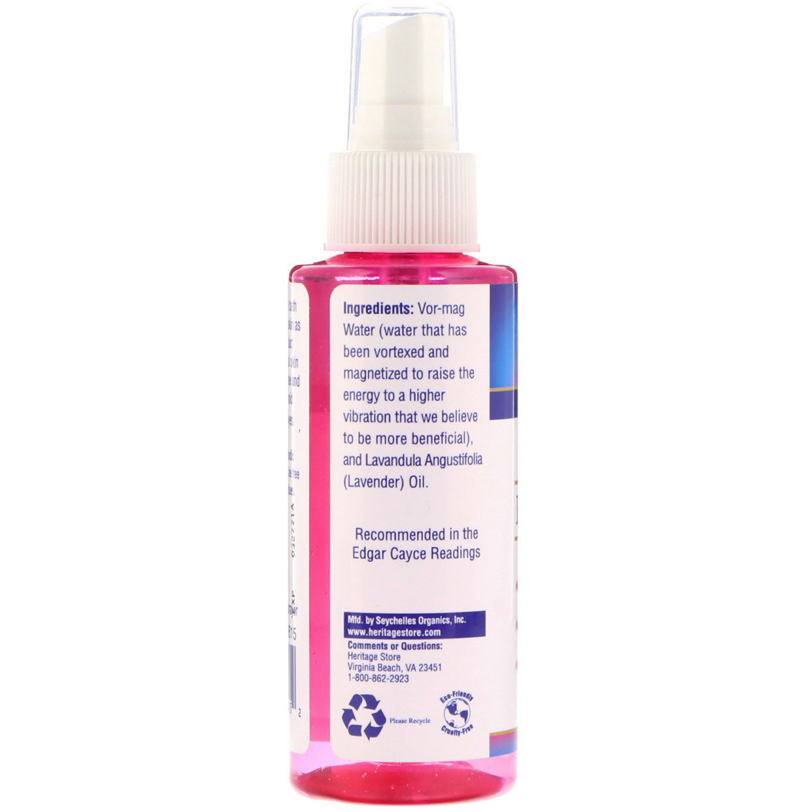 Comprar Heritage Store, Água de Flores, Névoa de Aromaterapia, Lavenda, 4 oz (120 ml) - Imagem 2