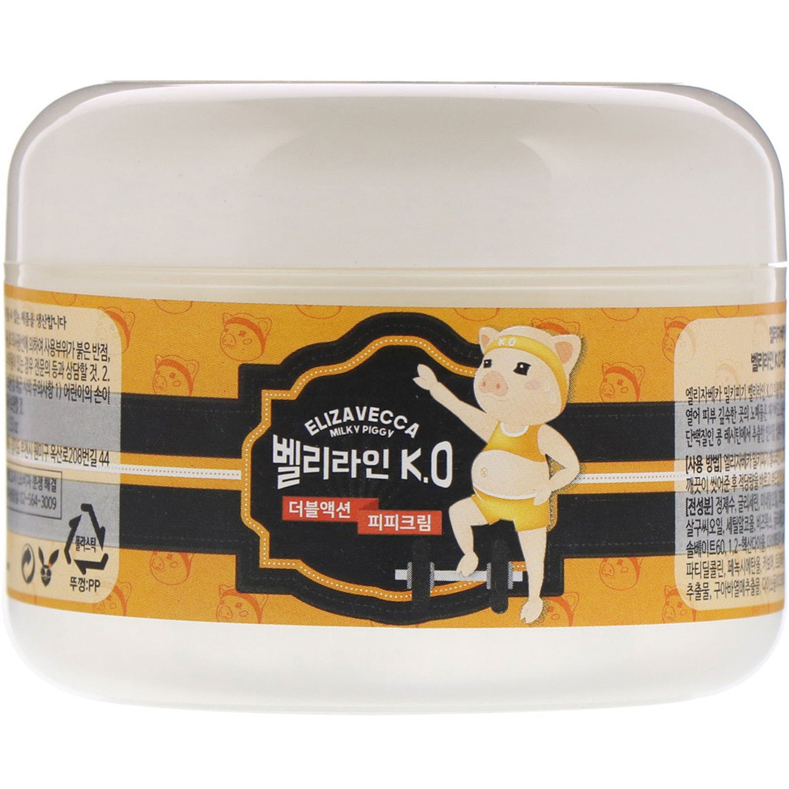 Comprar Elizavecca, Milky Piggy, Belly Line K.O. Double Action P.P. Cream, 100 g (3,53 oz)