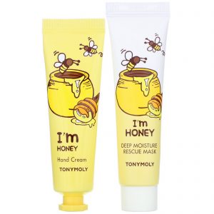 Comprar Tony Moly, I'm Honey, Mask & Hand Cream Set, 4 Piece Set