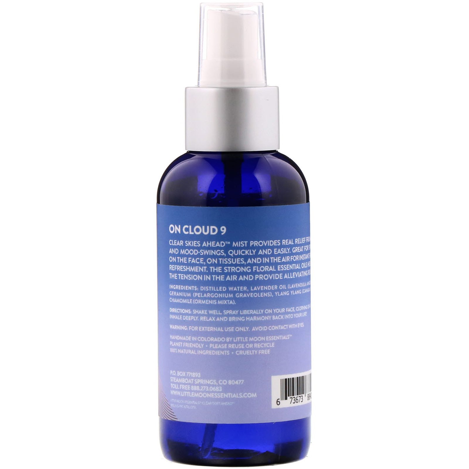 Comprar Little Moon Essentials, Clear Skies Ahead, Soothing Mist, 4 fl oz (118 ml) - Imagem 2