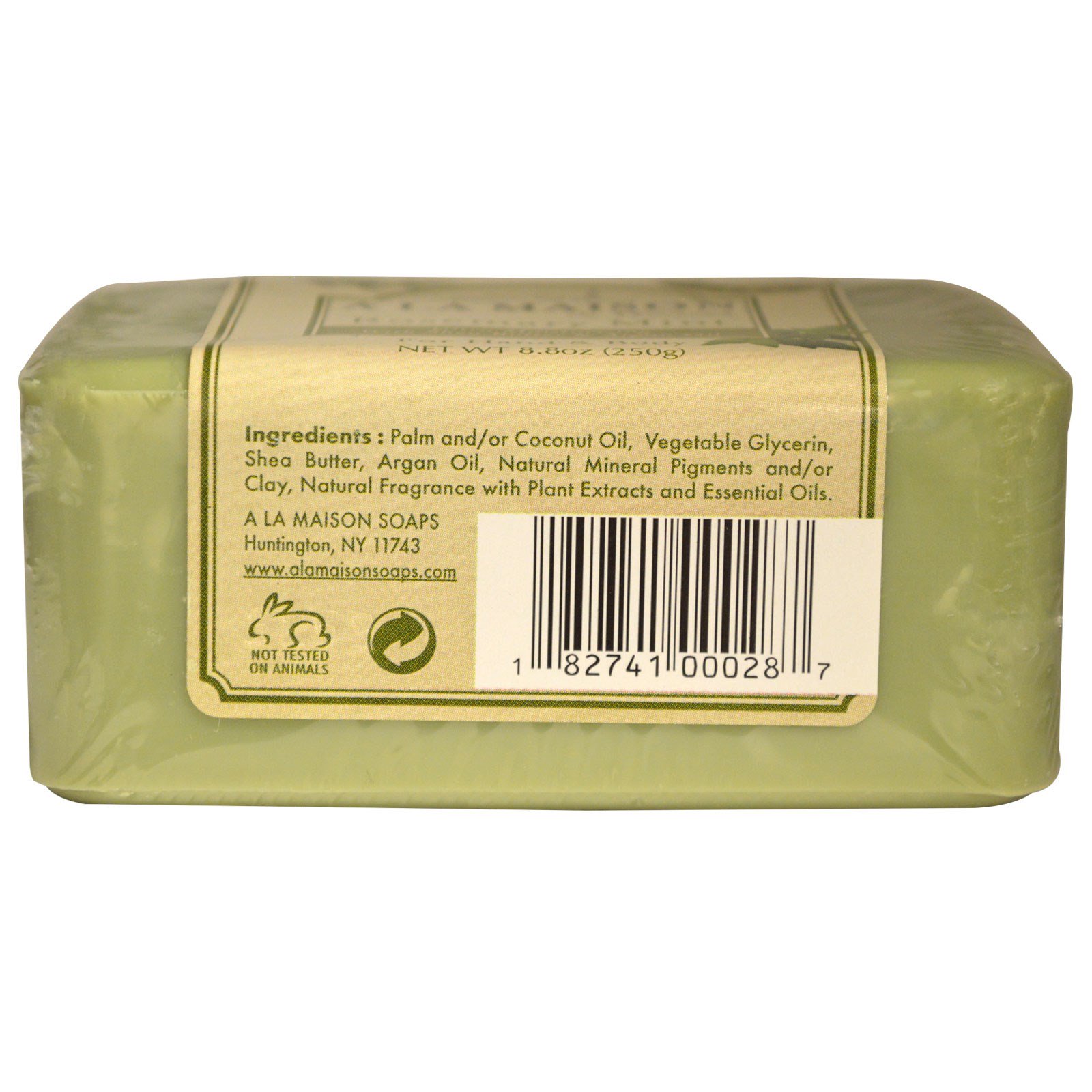 Comprar A La Maison de Provence, Sabonete em barra para mãos e corpo, hortelã com alecrim, 8,8 oz. (250 g) - Imagem 2