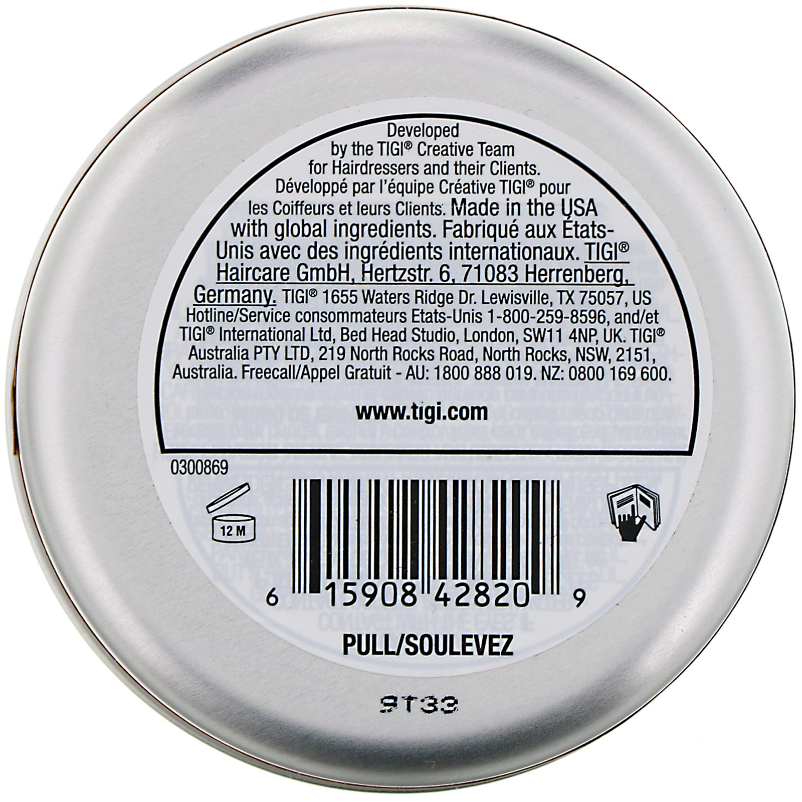 Comprar TIGI, Bed Head, Pure Texture, For Men, 2.93 oz (83 g) - Imagem 3