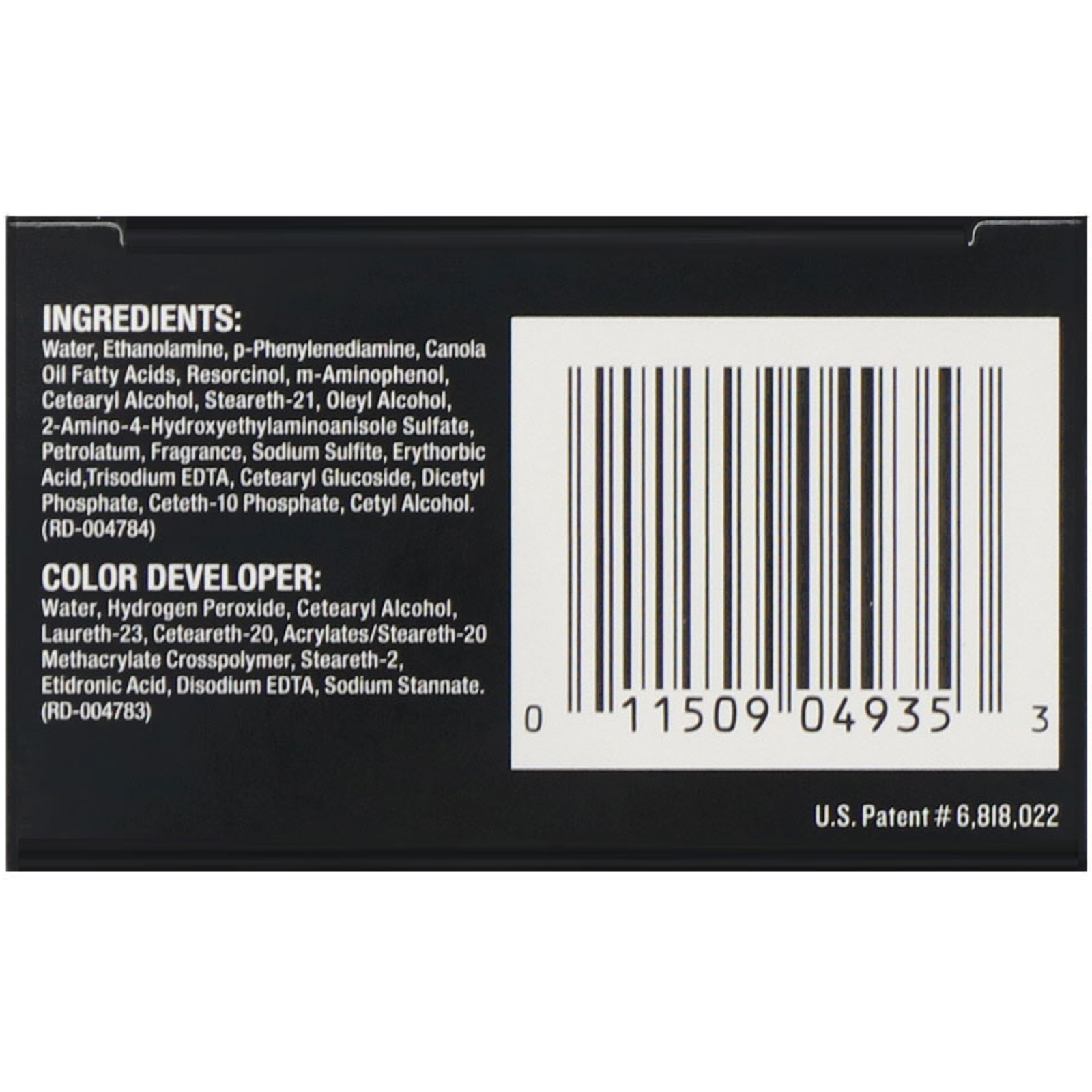 Comprar Just for Men, Tintura para cabelo masculino Fórmula original, Real Black H-55, Kit com uma aplicação - Imagem 3