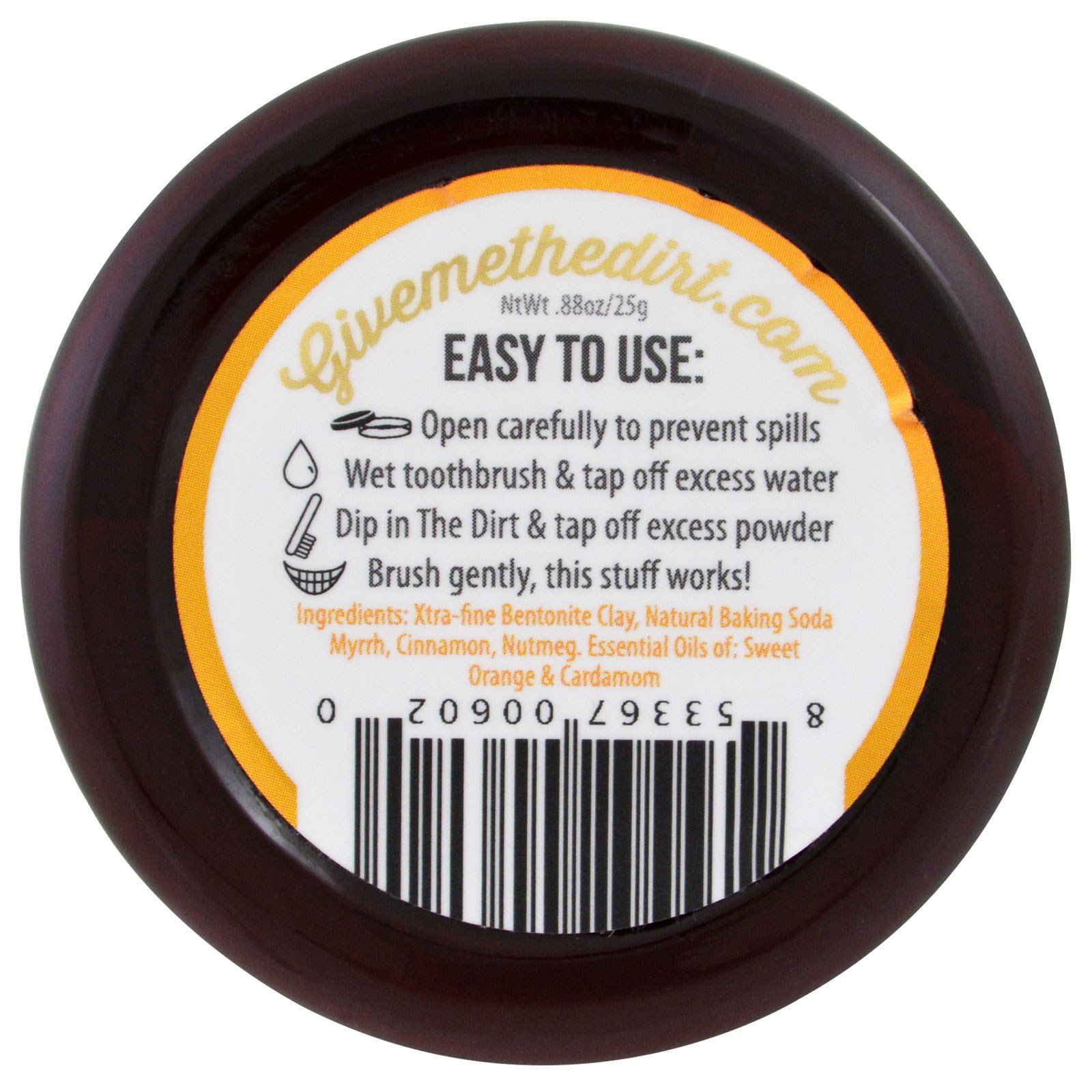 Comprar The Dirt, Pasta de Dente em Pó, Para 3 meses, 25 g - Imagem 2