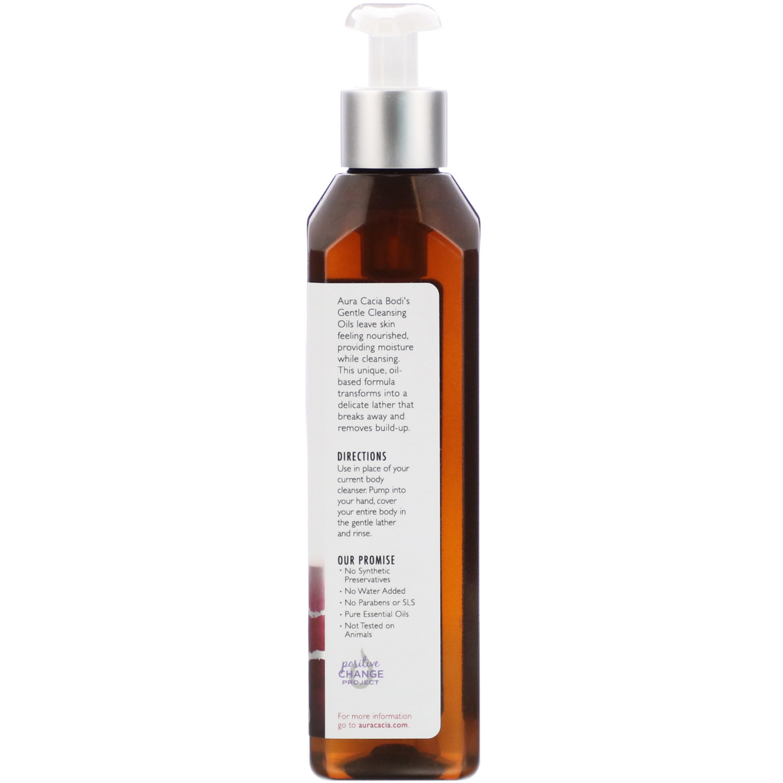 Comprar Aura Cacia, Gentle Cleansing Oil, Floral, 8 fl oz (237 ml) - Imagem 3