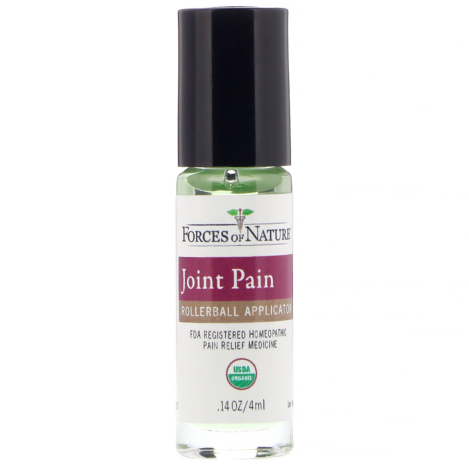 Comprar Forces of Nature, Dor Articular, Roll-on para Controle da Dor, 4 ml (0,14 oz) - Imagem 3