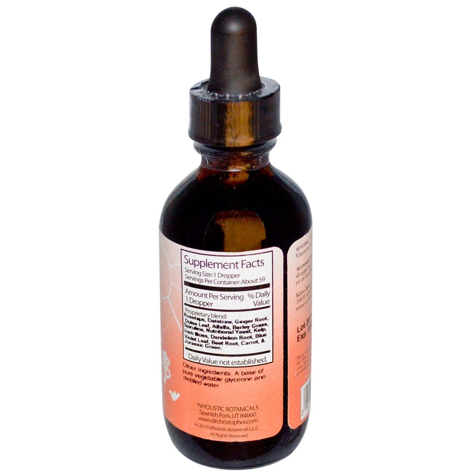 Comprar Christopher's Original Formulas, Kid-e-Mins, Vitaminas e Minerais, 59 ml (2 fl oz) - Imagem 2