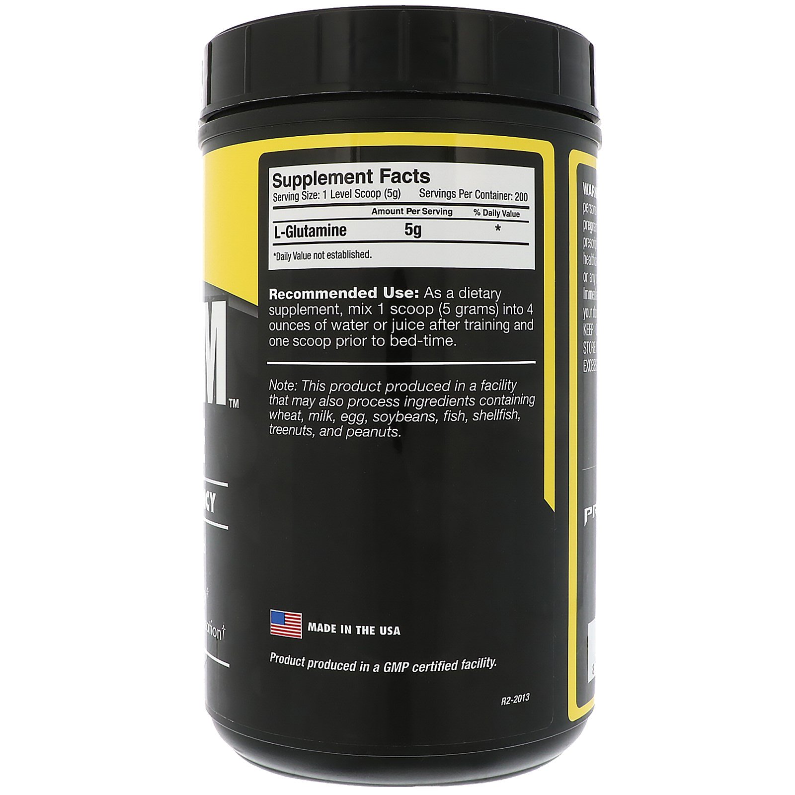 Comprar Primaforce, Glutaform, 100% L-Glutamina, Sem Sabor, 1.000 g - Imagem 2