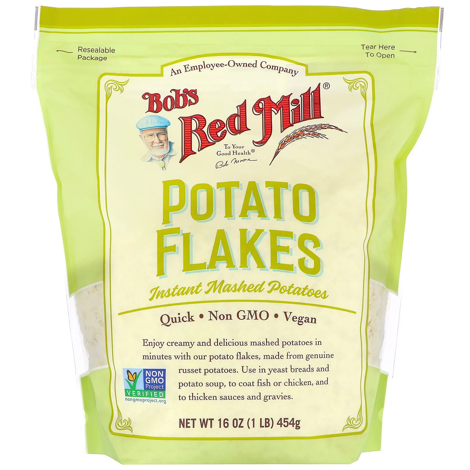 Comprar Bob's Red Mill, Potato Flakes, Instant Mashed Potatoes, 16 oz (454 g)