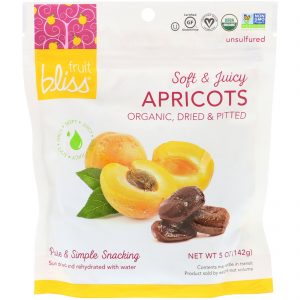 Comprar Fruit Bliss, Organic, Dried & Pitted Apricots, 5 oz (142 g)