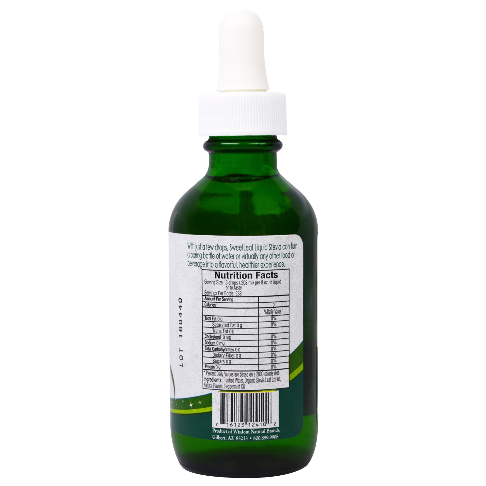 Comprar Wisdom Natural, SweetLeaf Estévia Líquida, Adoçante em Gotas, Hortelã, 60 ml (2 fl oz) - Imagem 2