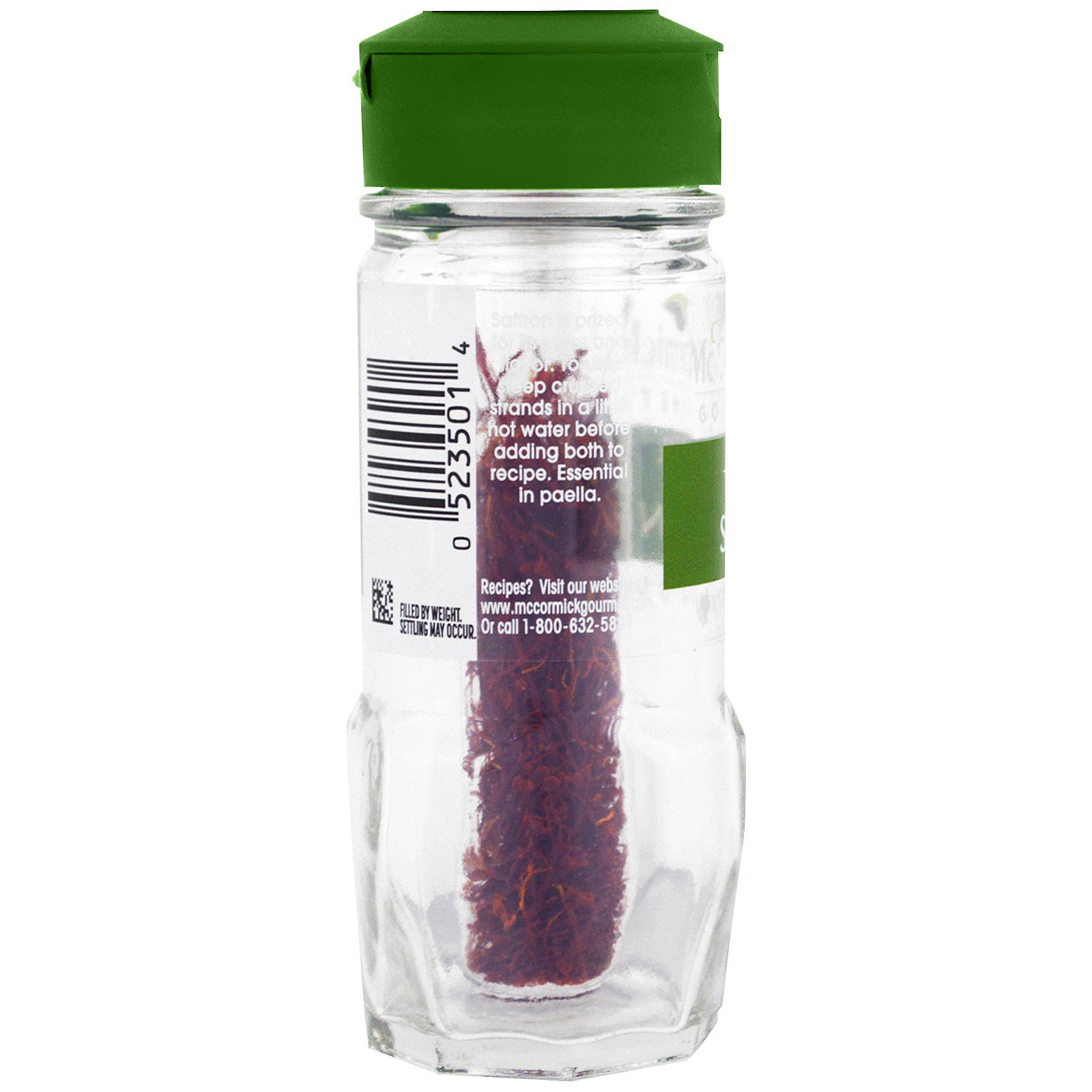 Comprar McCormick Gourmet, Todo Natural, Açafrão Espanhol, 0.06 oz (1.7 g) - Imagem 2