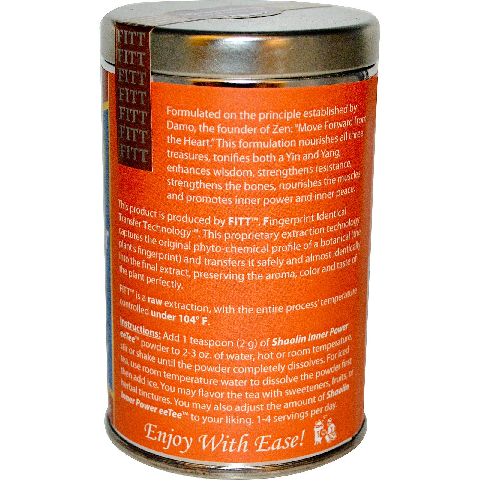 Comprar Dragon Herbs, eeTee Shaolin Poder Interior, 2.1 oz (60 g) - Imagem 2