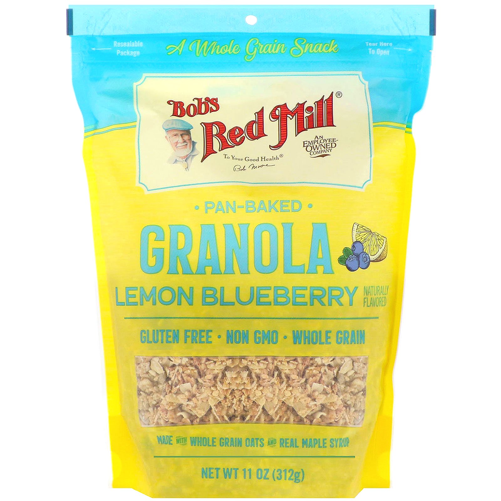 Comprar Bob's Red Mill, Granola Assada, Limão e Mirtilo, 312 g (11 oz)