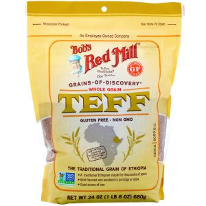 Comprar Bob's Red Mill, Teff, Grão Integral, 680 g (24 oz)