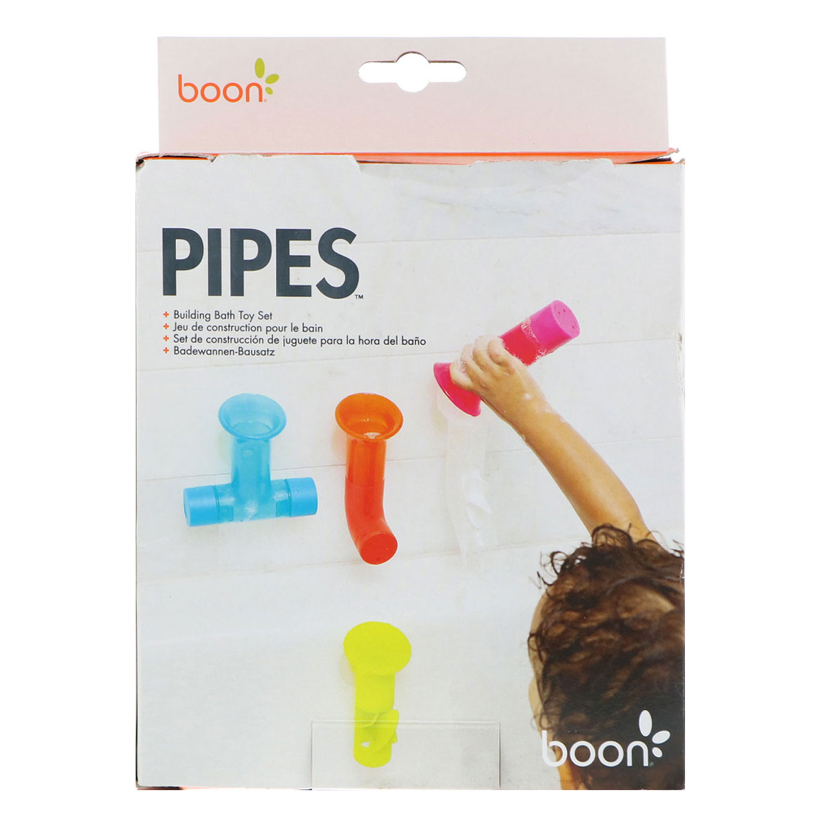 Comprar Boon, Pipes, Building Bath Toy Set, 5 Bath Toys, Colors May Vary, 12+ Months - Imagem 2