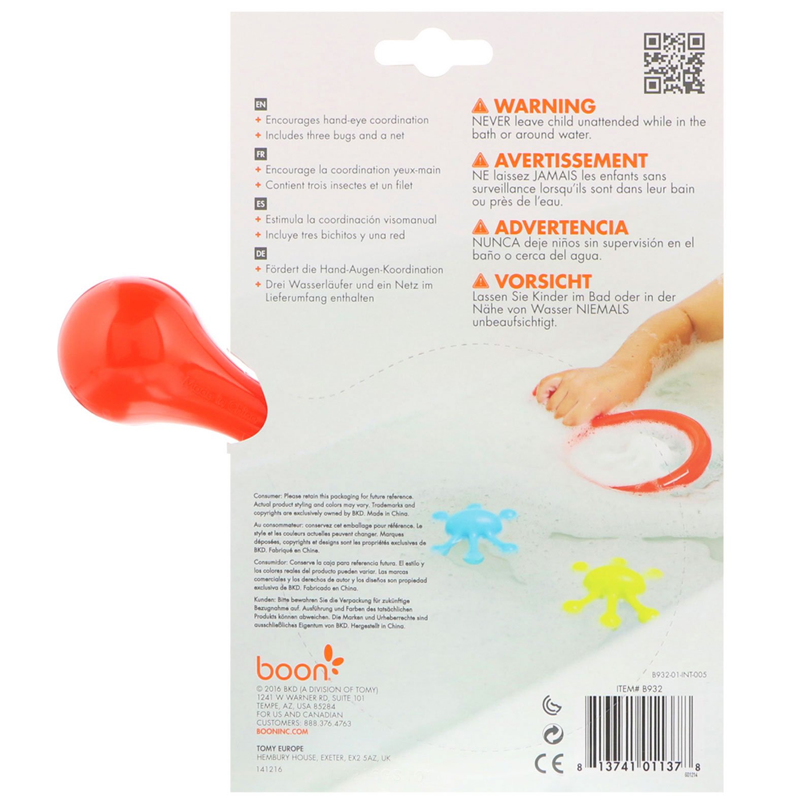 Comprar Boon, Water Bugs, Floating Bath Toys with Net, 10 + Months - Imagem 3