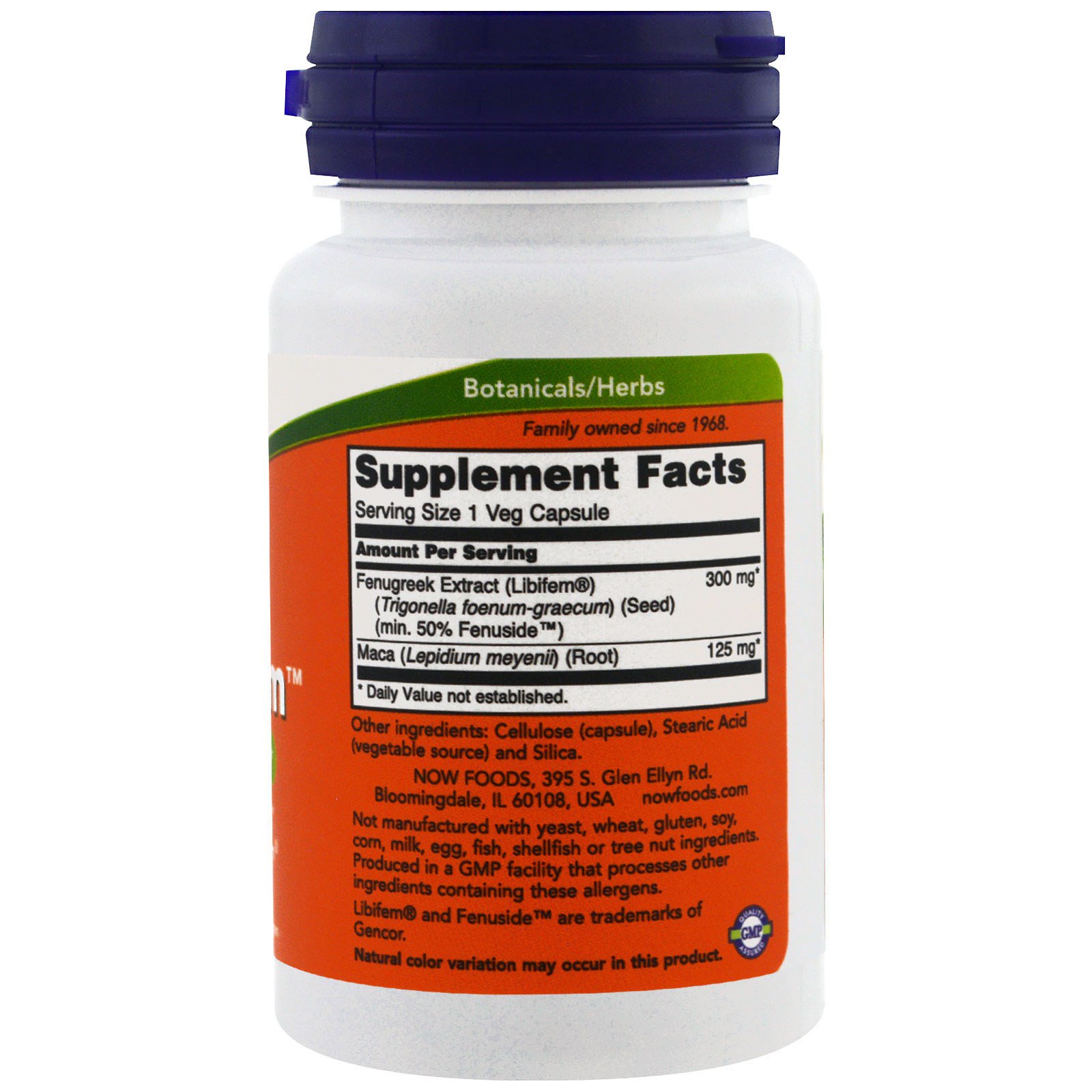 Comprar Now Foods, Libido Fem, 60 Cápsulas Vegetais - Imagem 2
