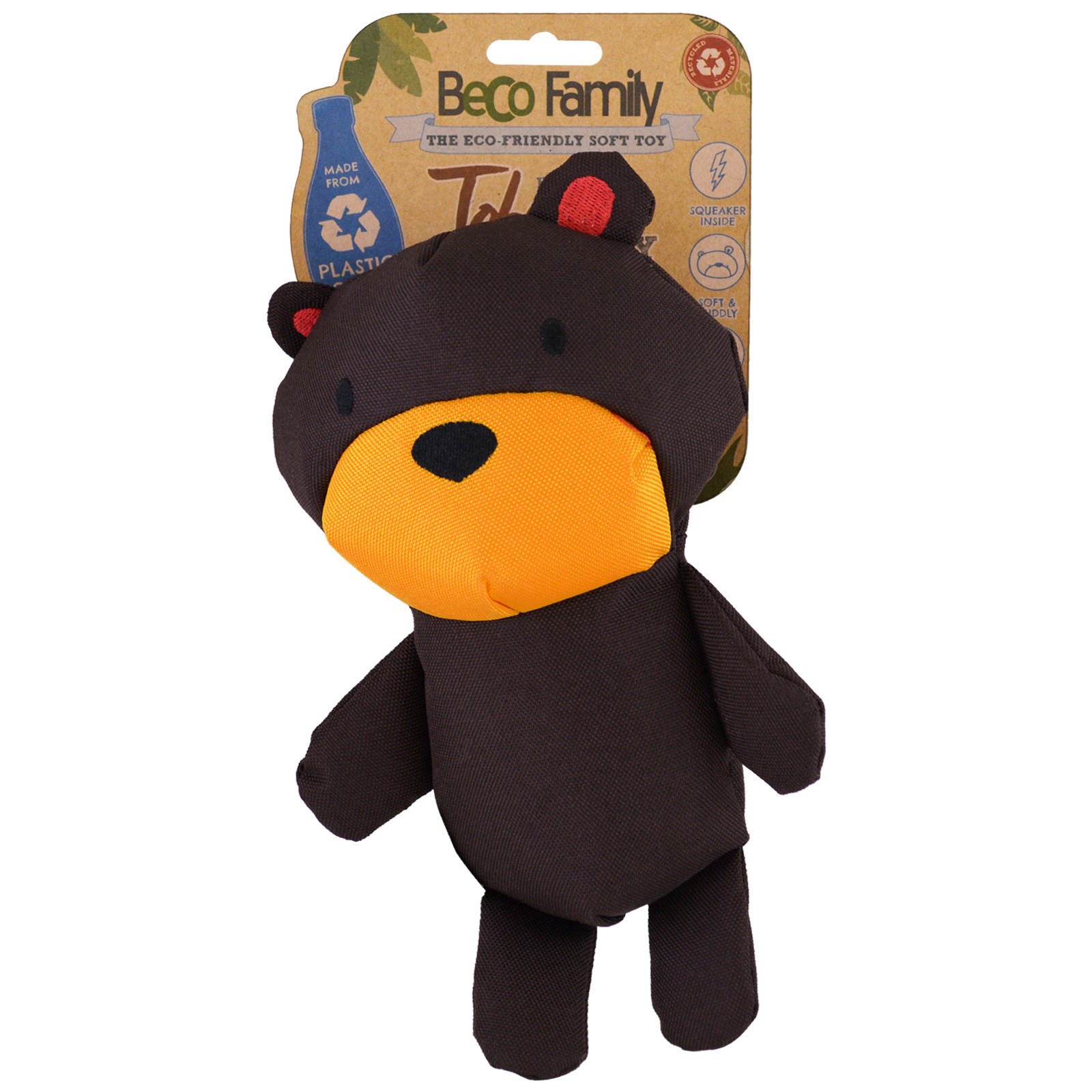 Comprar Beco Pets, Brinquedo Macio Ecológico Toy, Para Cães, Médio, Toby O Ursinho, 1 Toy - Imagem 2
