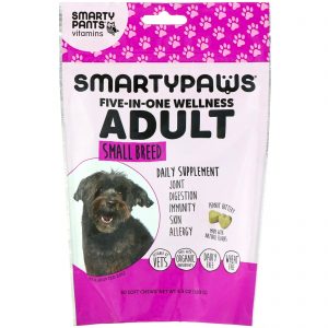 Comprar SmartyPants, SmartyPaws, Bem-estar Cinco-em-um, Adulto, Raça Pequena, 60 Gomas Mastigáveis