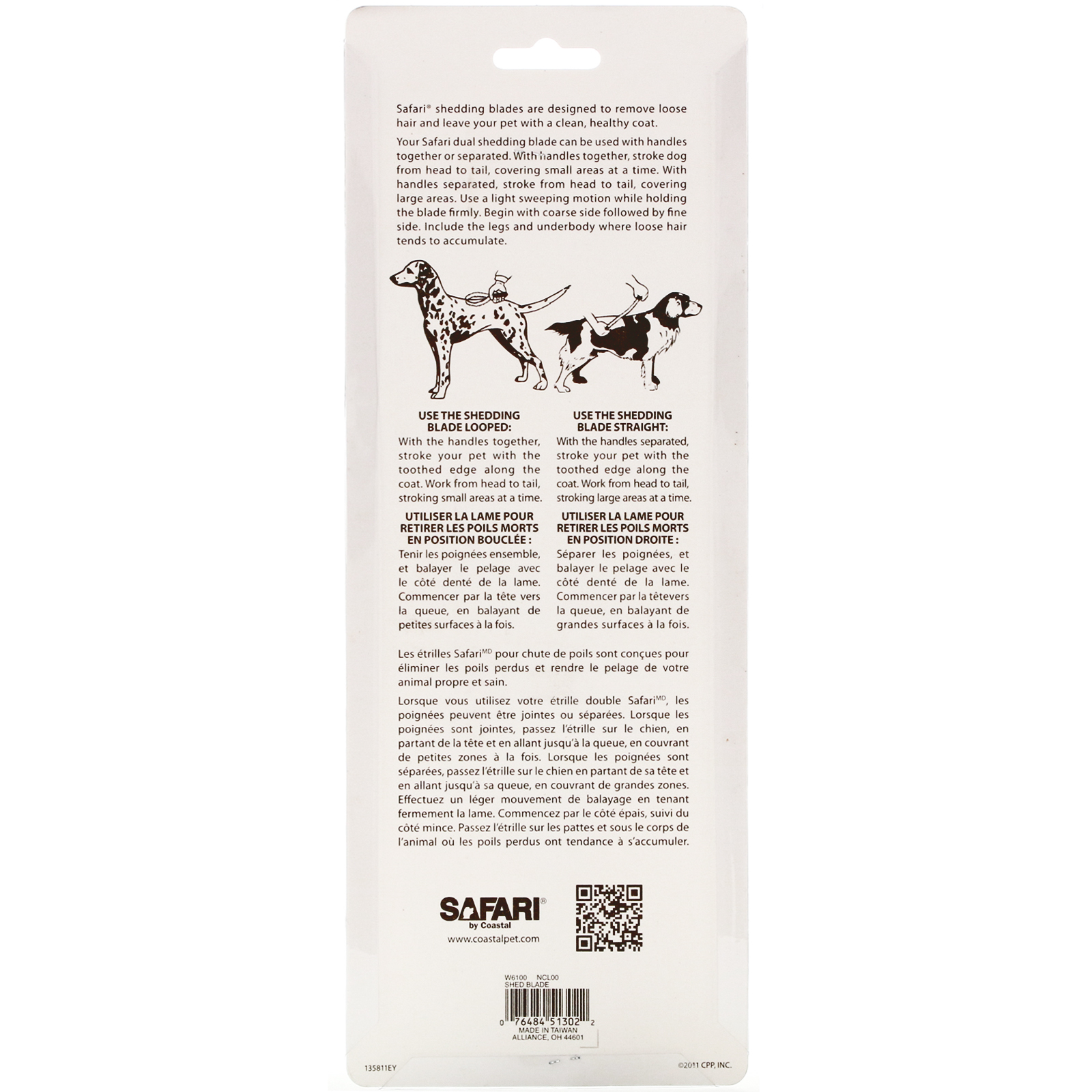Comprar Safari, Shedding Blade for Medium to Large Dogs, 1 Count - Imagem 2