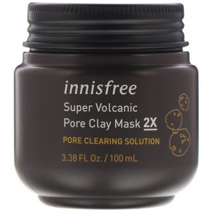 Comprar Innisfree, Máscara de Argila Porosa Super Vulcânica 2X, 3,38 fl oz (100 ml)