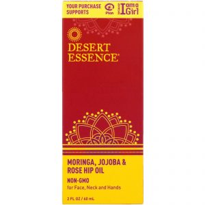 Comprar Desert Essence, Moringa, Jojoba e Óleo de Rosa Mosqueta, 60 ml (2 fl oz)