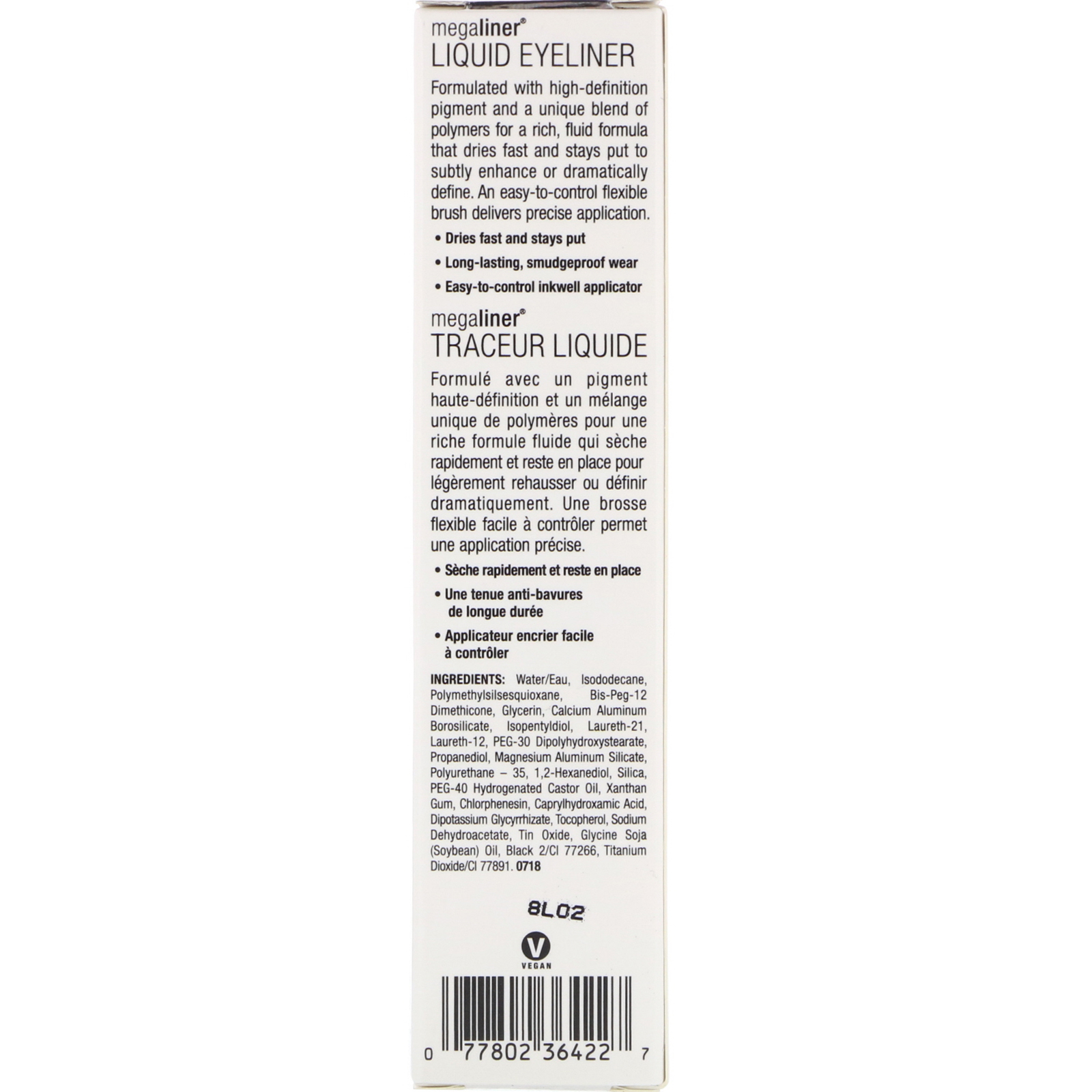 Comprar Wet n Wild, Delineador líquido metálico MegaLiner, preto cósmico, 0,12 fl oz (3,5 ml) - Imagem 3