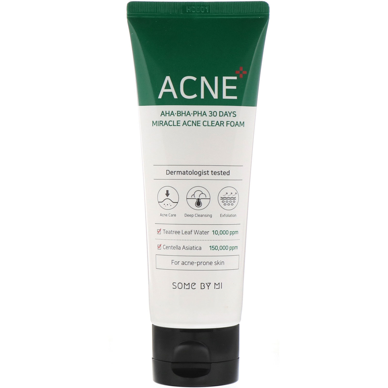 Comprar Some By Mi, AHA, BHA, PHA 30 Days Miracle Acne Clear Foam, 100 ml