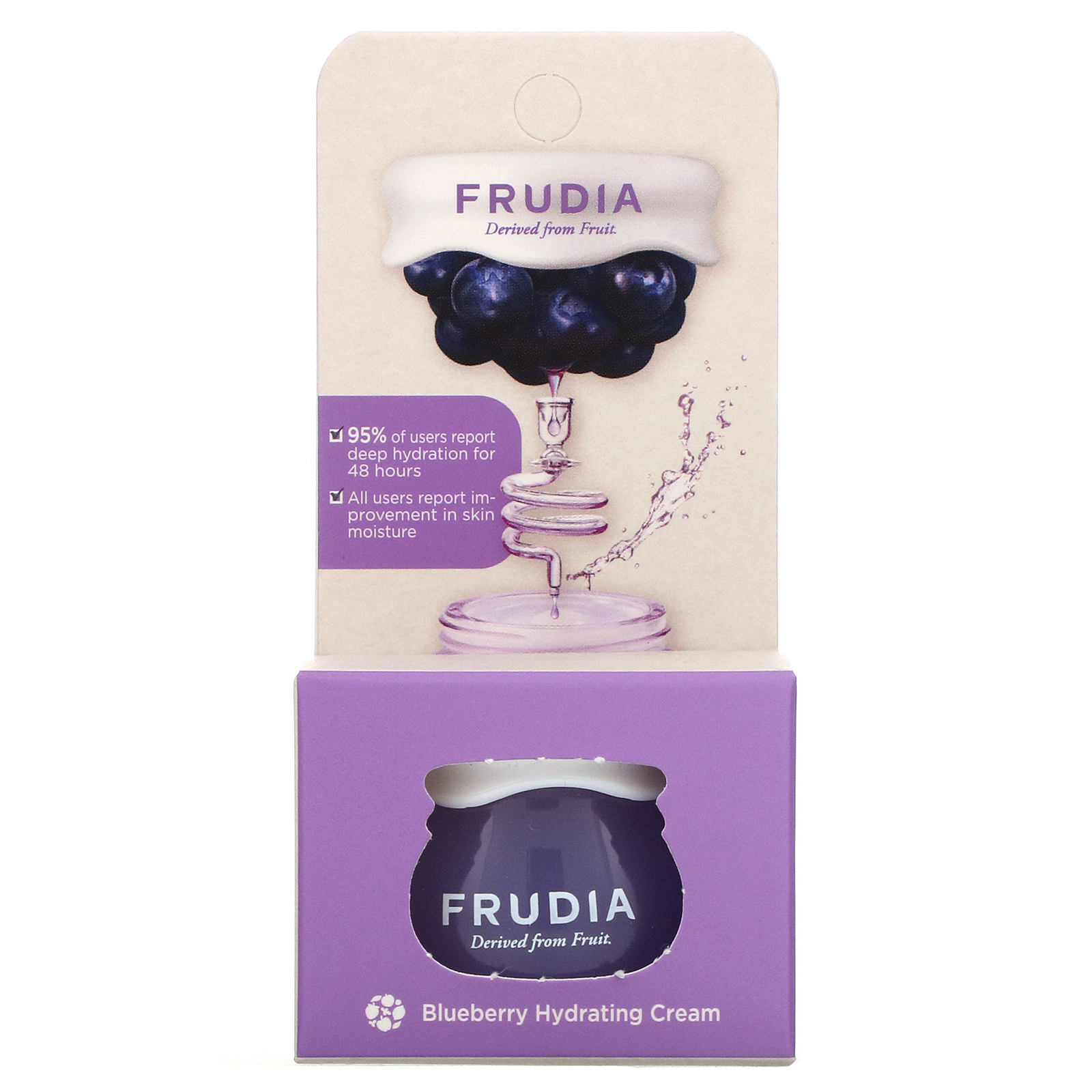 Comprar Frudia, Mirtilo Hidratante, Creme, 10 g (0,35 oz) - Imagem 3