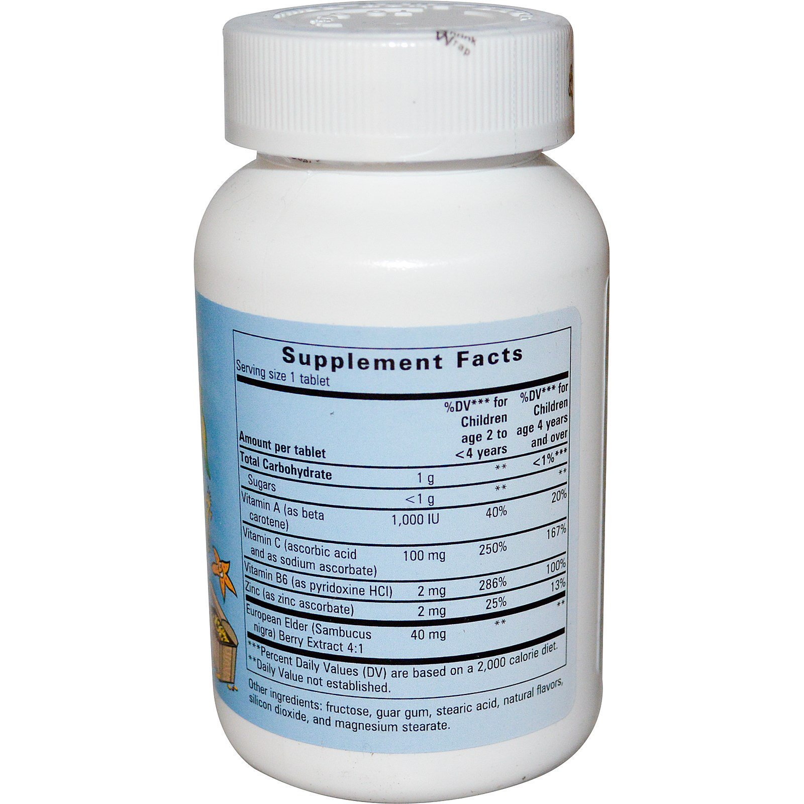 Comprar Enzymatic Therapy, Sea Buddies, Immune Defense, 60 tabletes mastigáveis de sparkleberry - Imagem 2