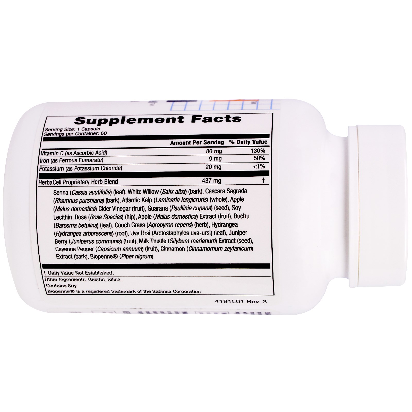 Comprar BioTech, CelluRid, Cellulite Control System, 60 Capsules - Imagem 2