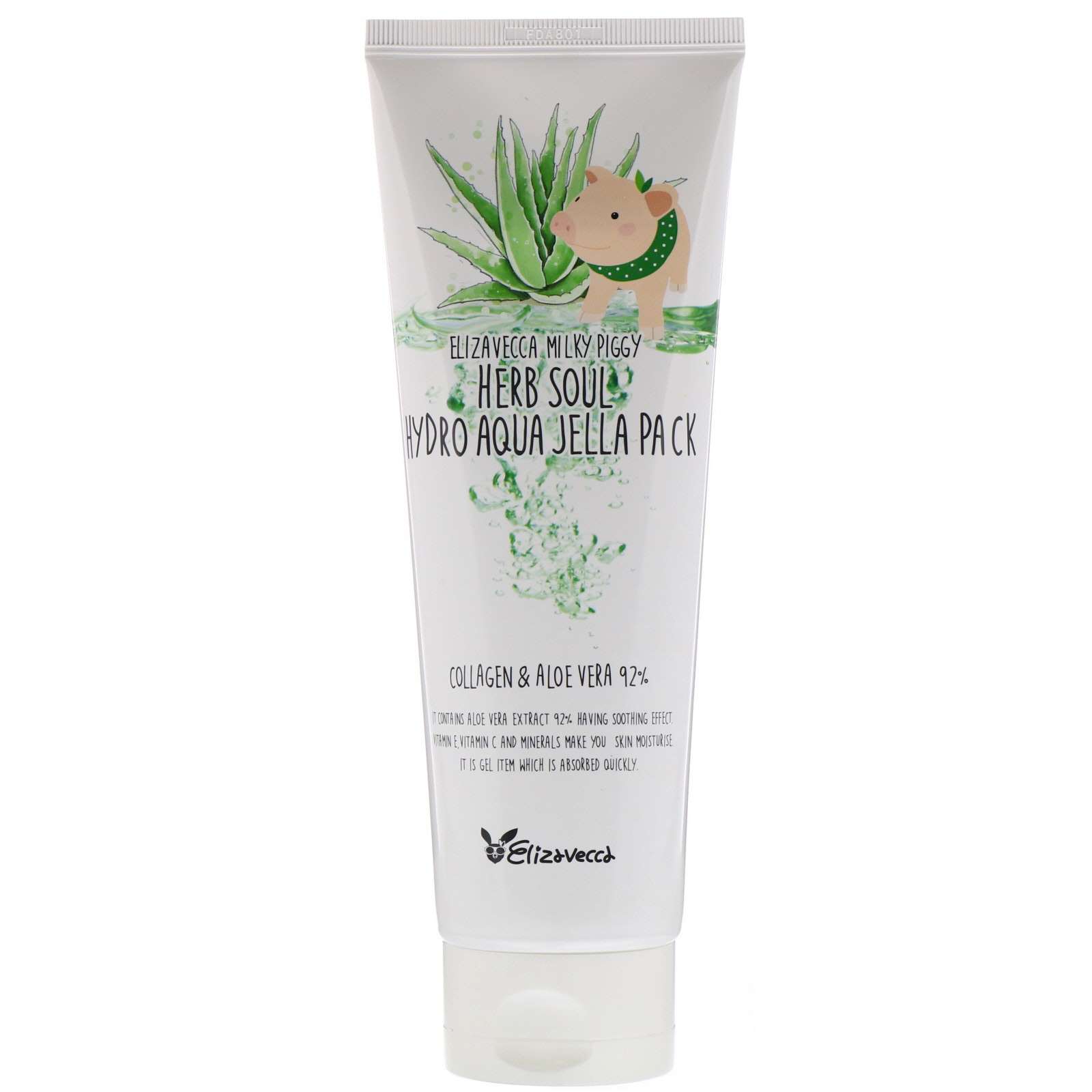 Comprar Elizavecca, Milky Piggy, Herb Soul Hydro Aqua Jella Pack, 250 ml (8.45 fl oz)