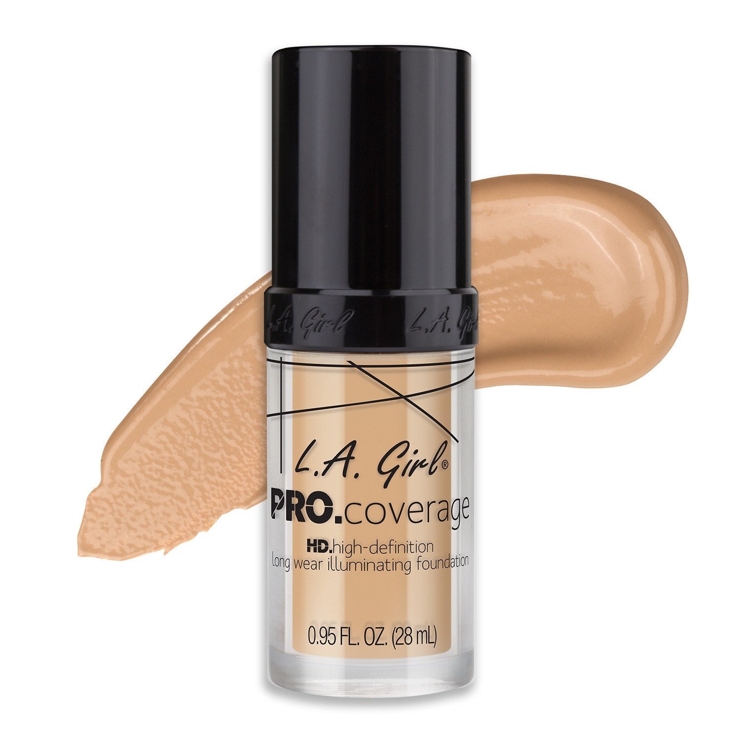 Comprar L.A. Girl, Base, Pro Coverage HD Foundation, clara, 28 ml - Imagem 3