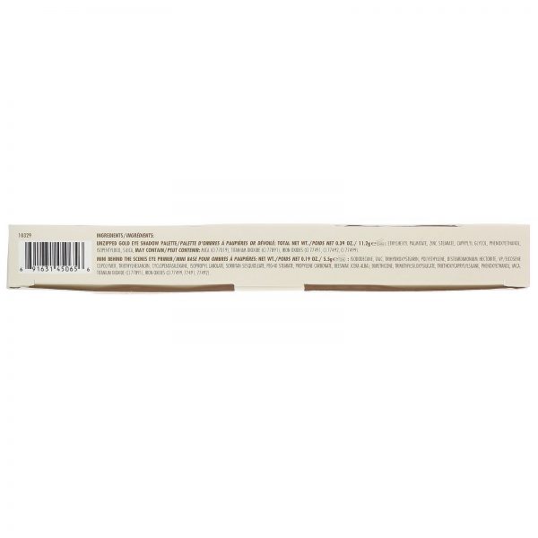 Comprar Lorac, Paleta de sombra Unzipped Gold Eye com mini primer para olhos Behind The Scenes, 16,7 g - Imagem 4
