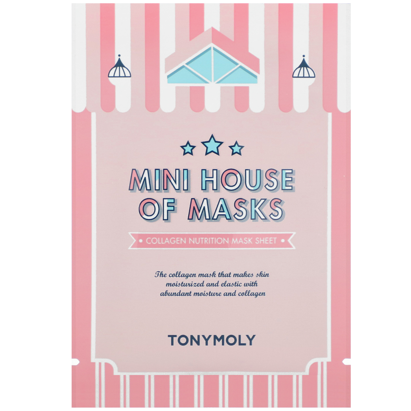 Comprar Tony Moly, Studio TM, Mask Your Night Away Collagen Mask, 5 Sheets, 0.74 oz (21 g)
