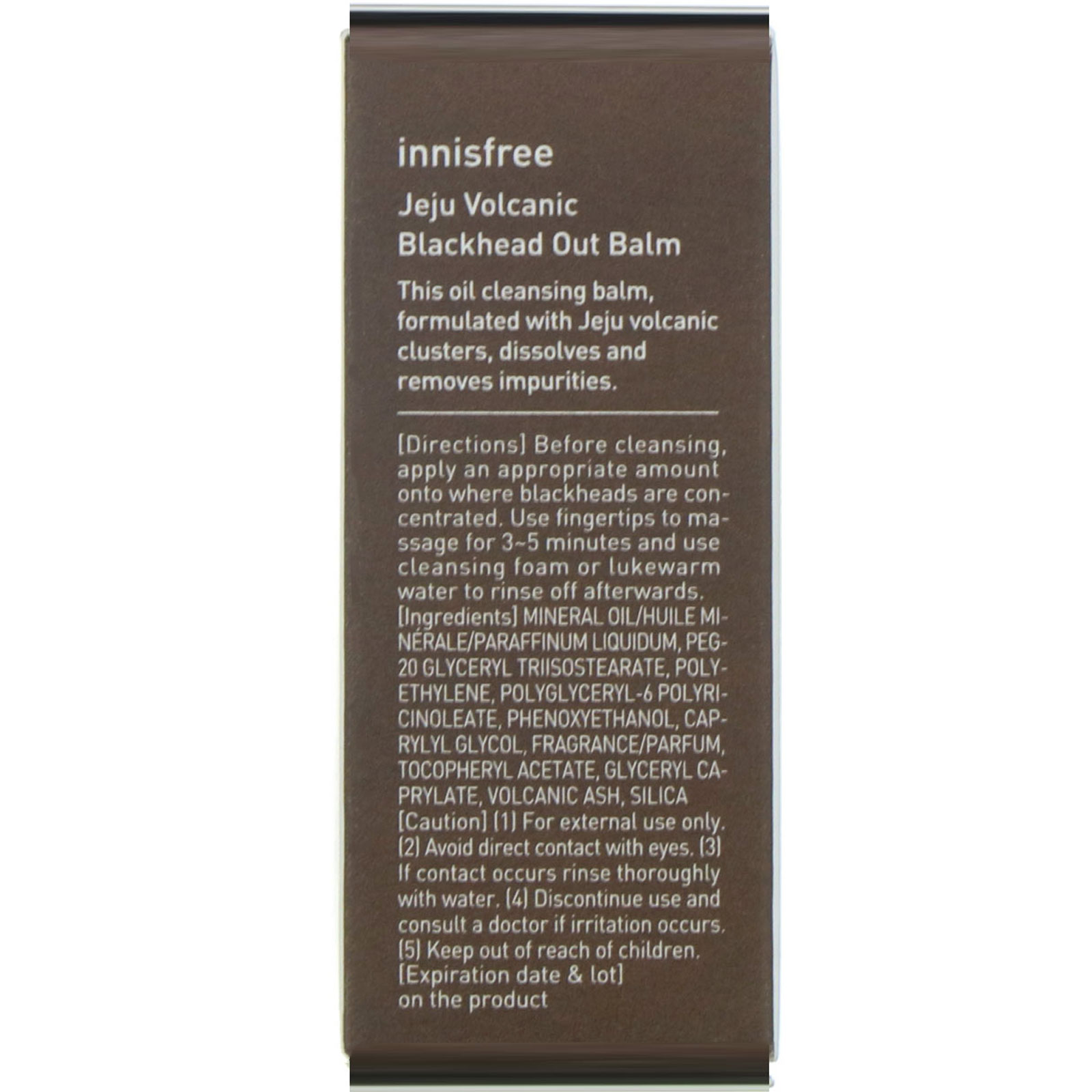 Comprar Innisfree, Jeju Volcanic Blackhead Out Balm, 30 g (1,05 oz) - Imagem 3