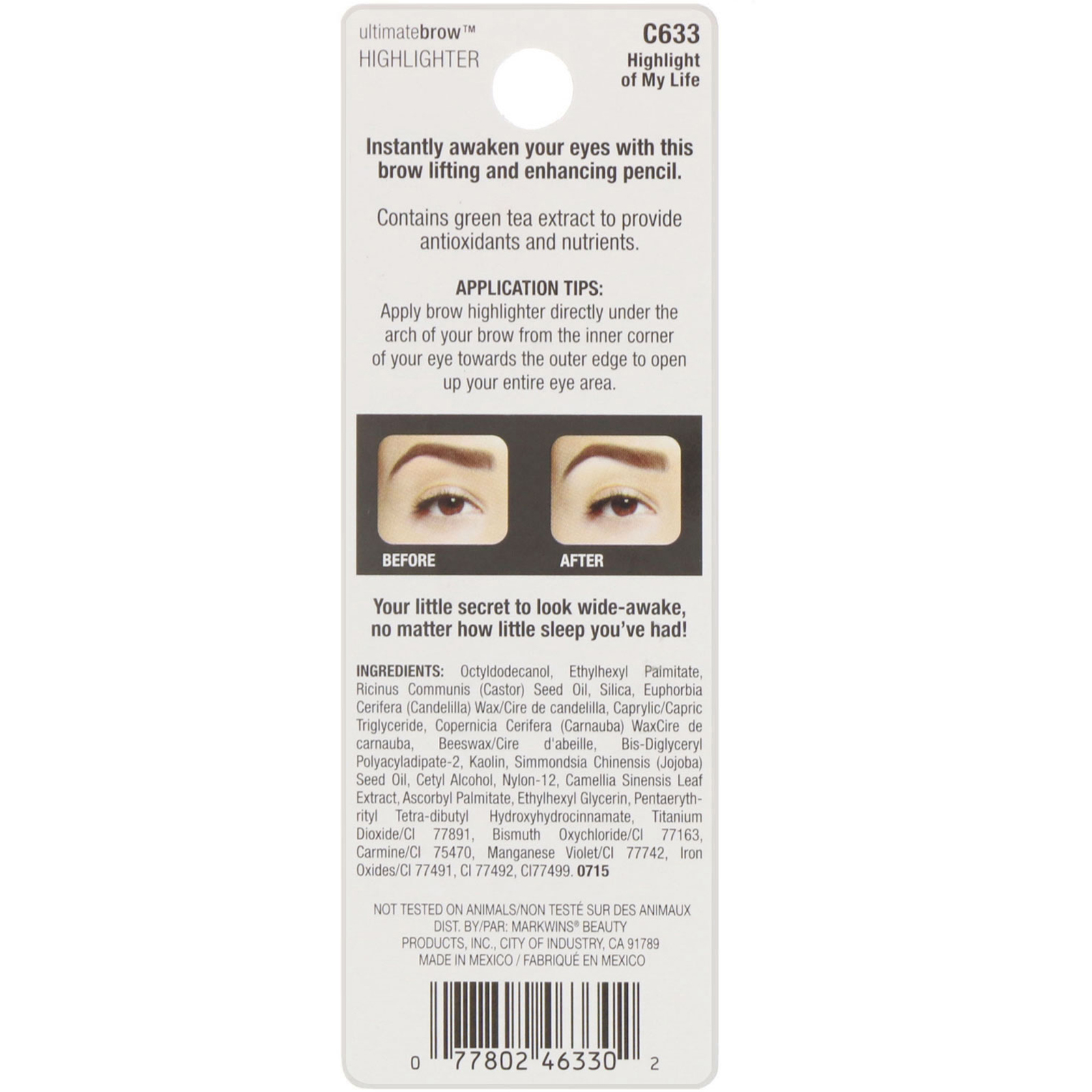 Comprar Wet n Wild, Iluminador de sobrancelha Ultimate Brow Highlighter, Highlight of My Life, 0,09 oz (2,6 g) - Imagem 3