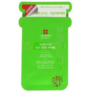 Comprar Leaders, Mediu, Amino Tea Tree Mask, 1 Sheet, 25 ml
