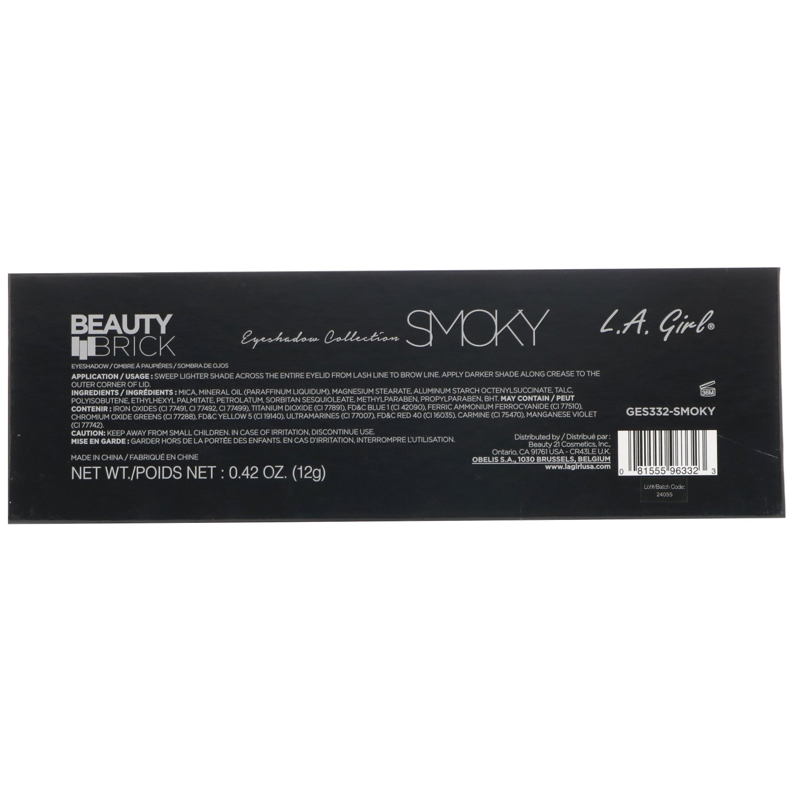 Comprar L.A. Girl, Paleta de sombra para esfumar, Beauty Brick, 12 g - Imagem 3